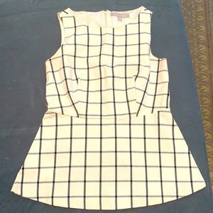Banana Republic peplum top size zero